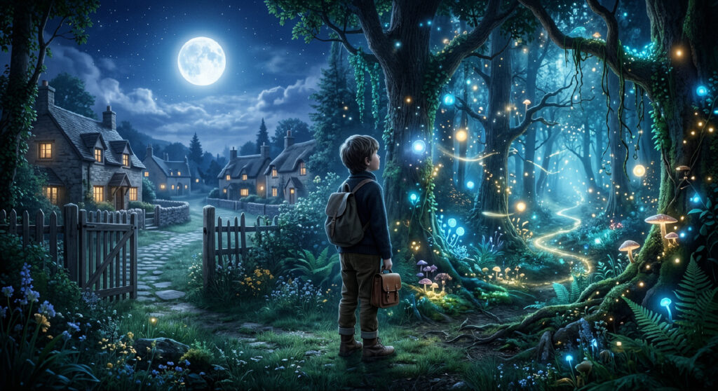 The Secret of the Moonlit Night night story